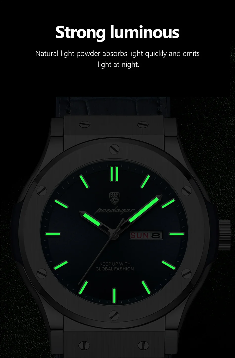 POEDAGAR Luxury Business Watch