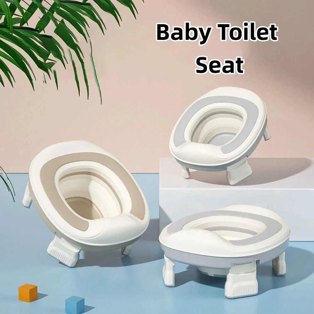 Foldable Children's Toilet Seat Splash-proof Easy To Wash Children Urinal Household Auxiliary Training Baby Toilet Seat
