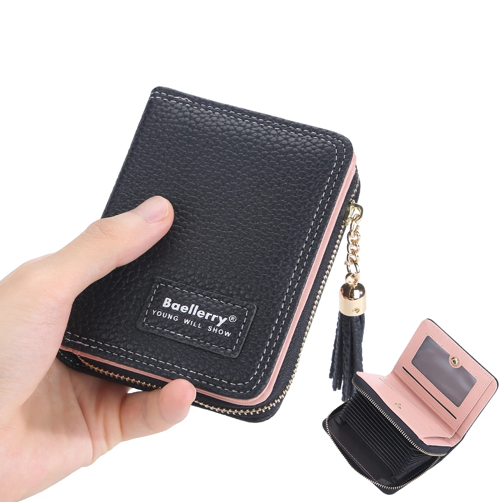 2023 New Women Wallets Fashion Fold PU Leather Top Quality Brand Card  Holder Classic Female Purse Luxury Wallet - AliExpress
