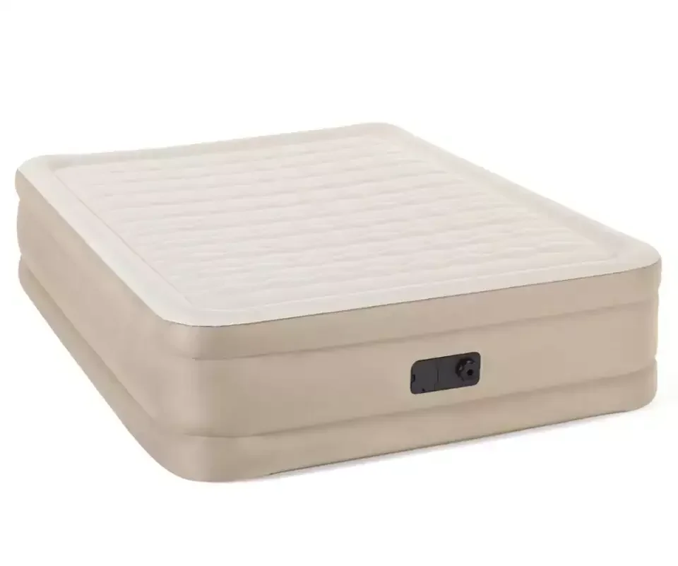 

OBL 69050 Fortech Air Mattress Queen With Built-In AC Pump Inflatable Air Bed Mattress