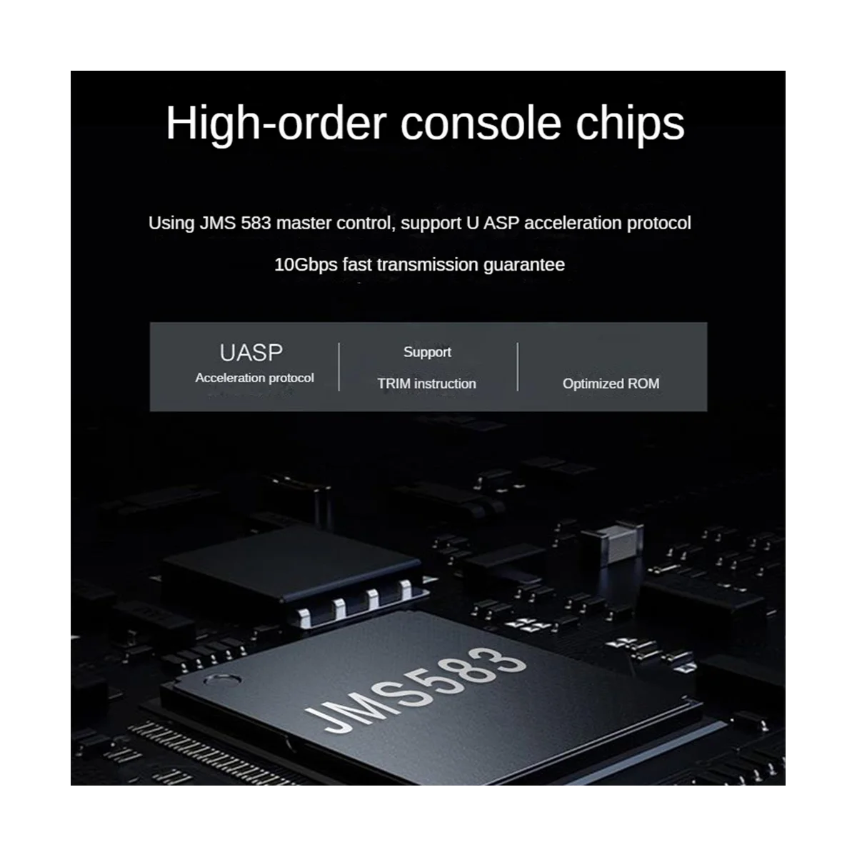M2 SSD Case M.2 NVME 2230 SSD Enclosure, USB 3.2 10Gbps to NVME M-Key External Solid State Drive Case