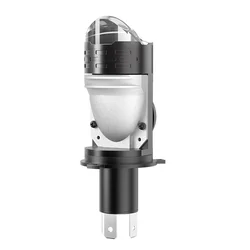 High-Performance Dualvision LED Car Headlight Bulbs - 80000LM 800W with CANBUS Turbo, H4 High/Low Beam for Fog and Headlight Use, 12V/24V (Left handed driving)