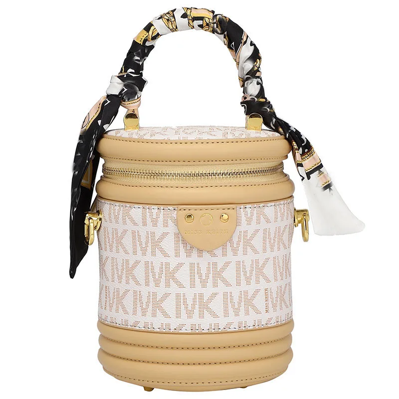 

IVK 13*12*16cm Luxury Women Clutch Backpacks Bags Designer Round Crossbody Shoulder Purses Handbag Women Clutch Travel Tote Bag