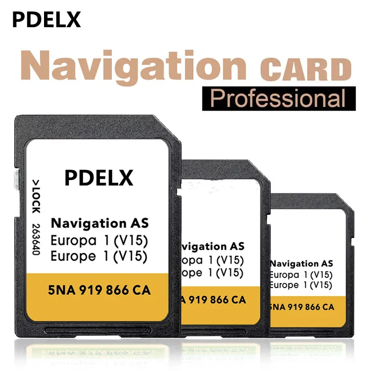 Sd Card As V15 For New Genuine 2022 Vw Mib2 Discover Media Map Sat Nav 