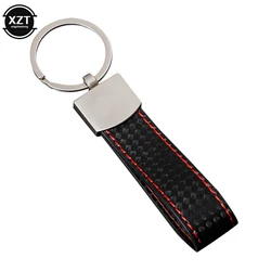 Premium Metal Car Keychain with M Performance Design (For Audi red RS)