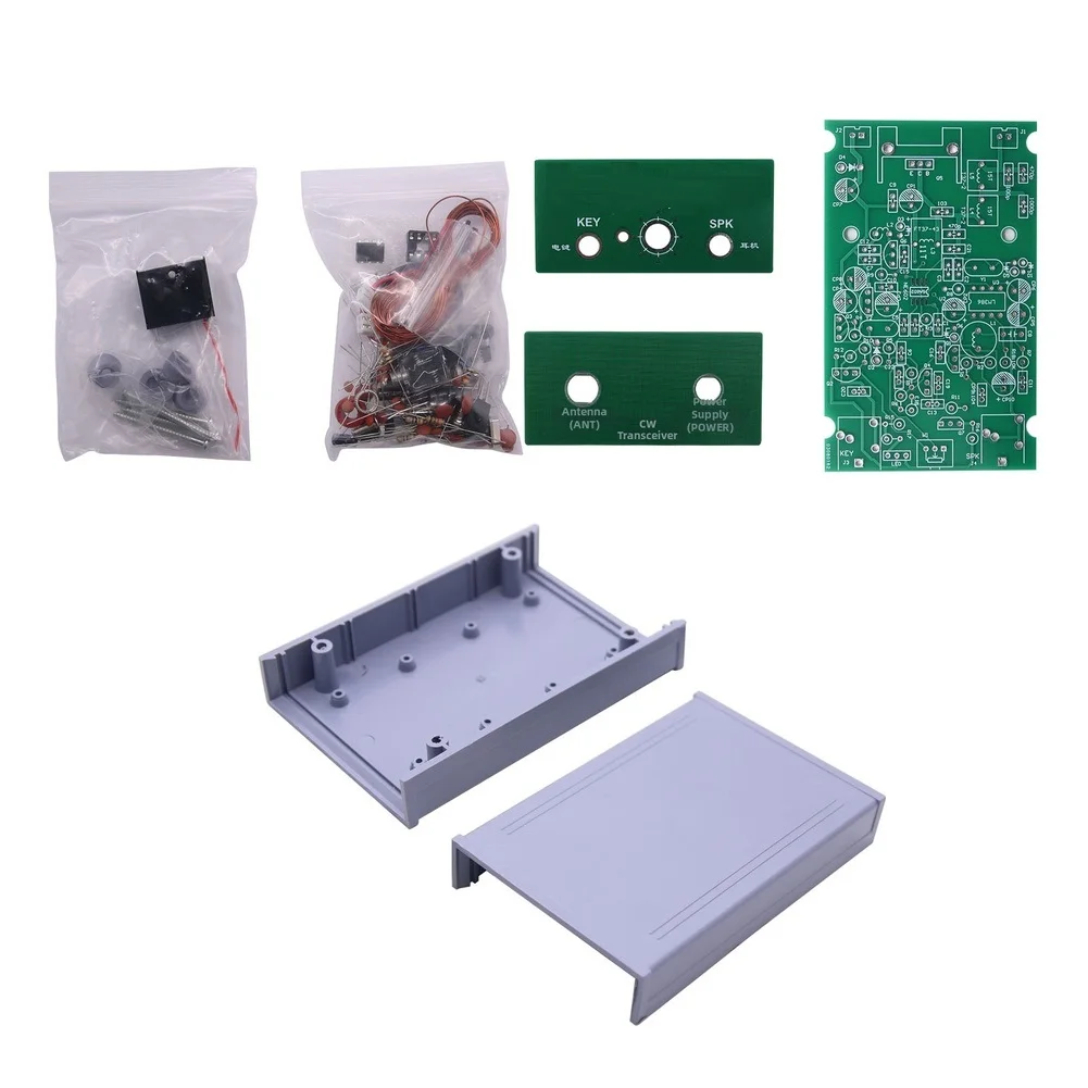 컴팩트한 디자인의 아마추어 무선 장비 회색, 녹색 아마추어 무선 키트 12V 전..