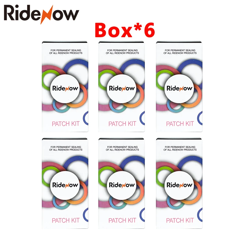 Ridenow Universal Bike Inner Tube Patch Kit and Repair Tool Set for Road and Mountain Bicycles