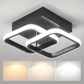 1 PC Modern LED Ceiling Light Tri-Color Dimming AC220V Surface Mount Suitable for Bedroom Hallway Living Room Pendant Light 1