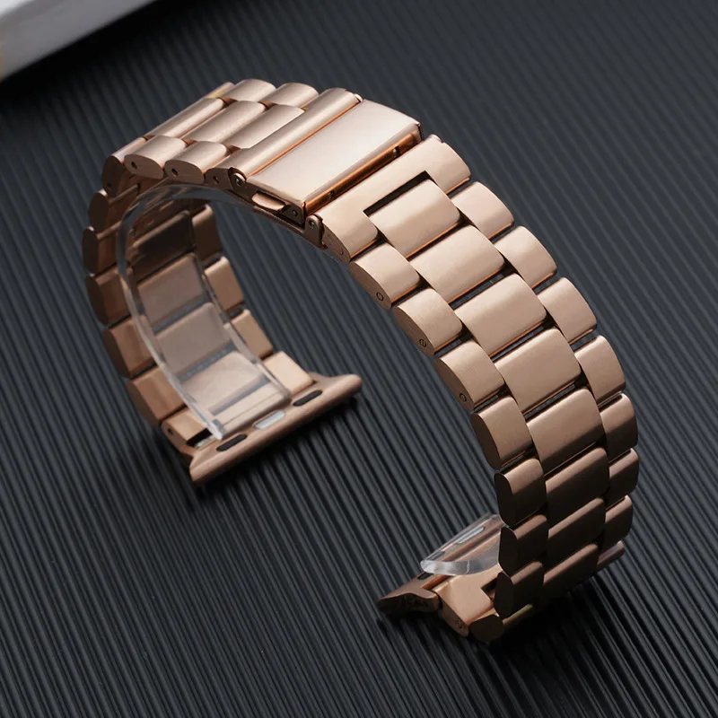 Premium Stainless Steel Watch Strap Bracelet - Elegant and Durable Design