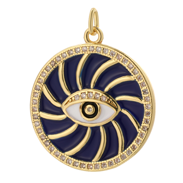 and Greek Eye Pendant Charms for Diy Earrings Keychain Necklace Bracelet Evil Blue Eye Charms for Jewelry Making Supplies