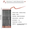 14 Color Nude Matte Lipstick Pencil Long-lasting Waterproof Lip Pencil High Pigmented Lip Liner Lip Makeup Tool 4