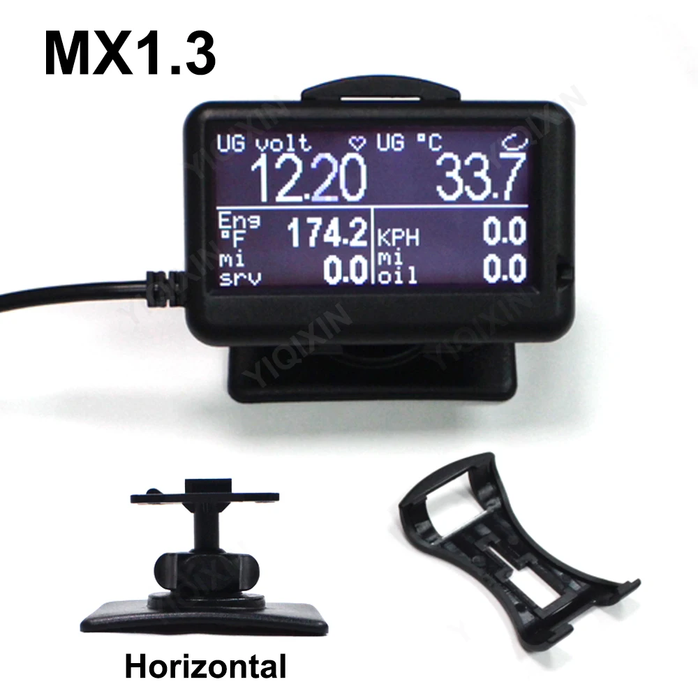 Auto Car Scanner Gauges Calculator MX1.3 UltraGauge Transmission Temperature MX v1.3 & EM OBD2 Read Pending Trouble Codes Scan 5