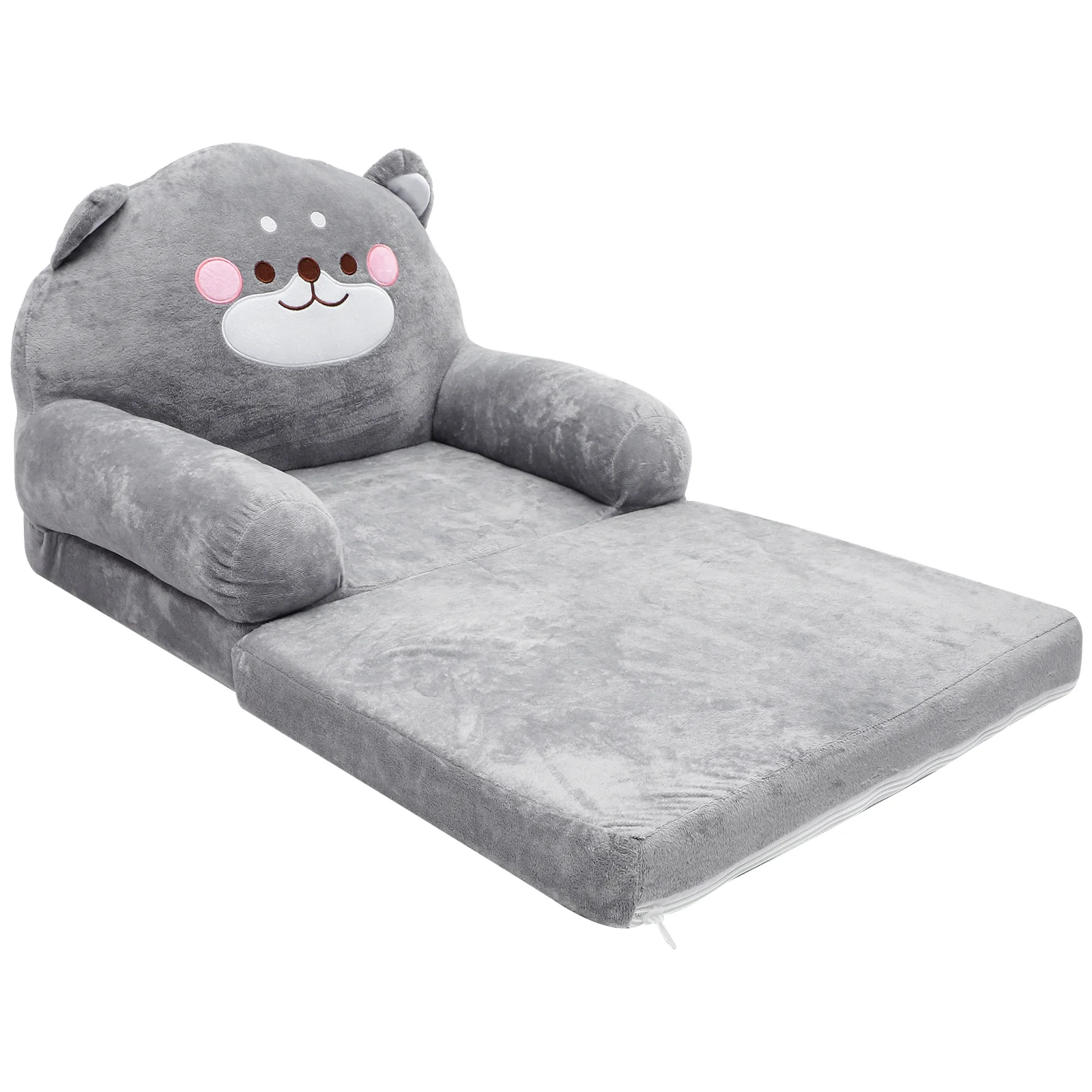 Folding Children's Sofa Armchair Mini Baby for Couches Elephant Shape Kid Seat Plush Kid's Toy Set Kids