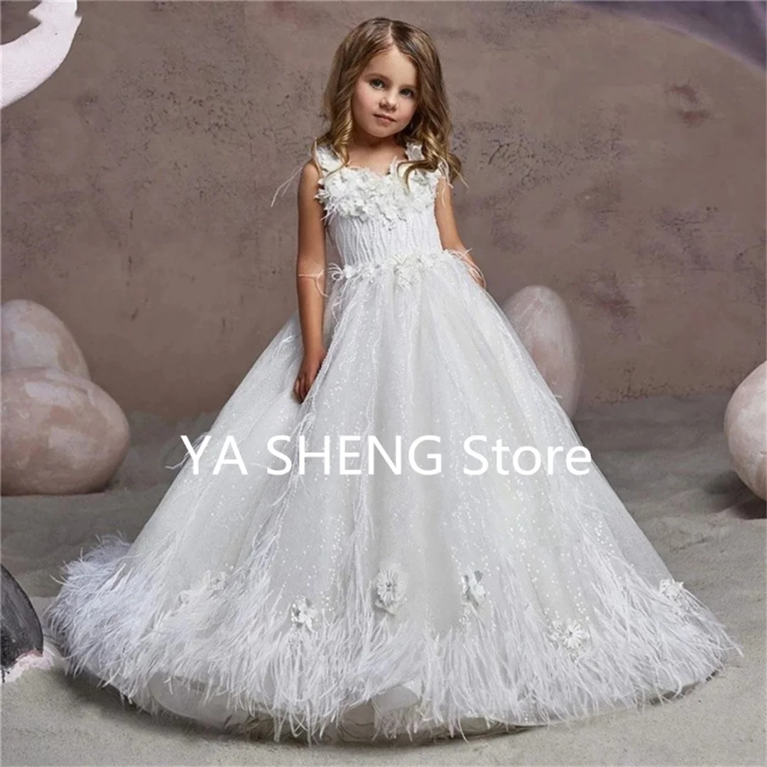 vestidos-ruffled-flower-girl-para-casamento-vestidos-infantis-vestido-de-primeira-comunhao-para-casamento