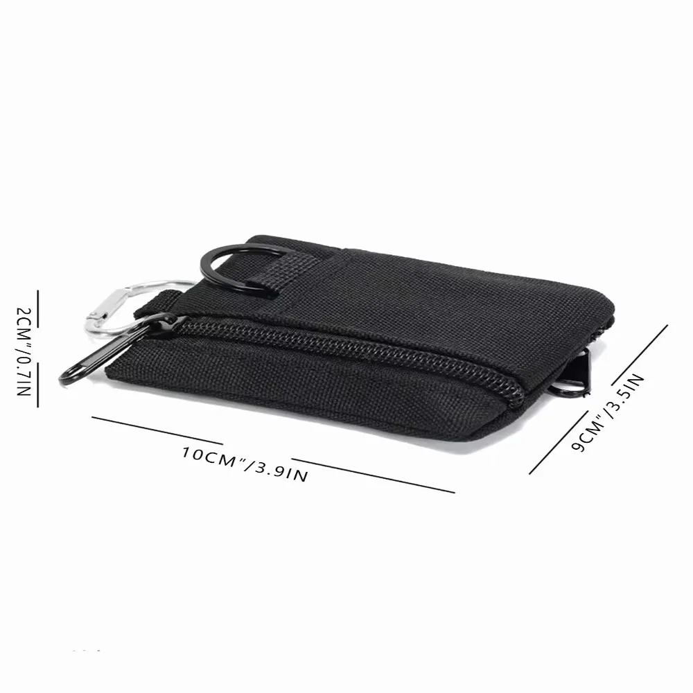 Outdoor EDC Molle Pouch Wallet Zipper Waist Fanny Pack Mobile Phone Pouch Belt Waist Bag EDC Gear Bag