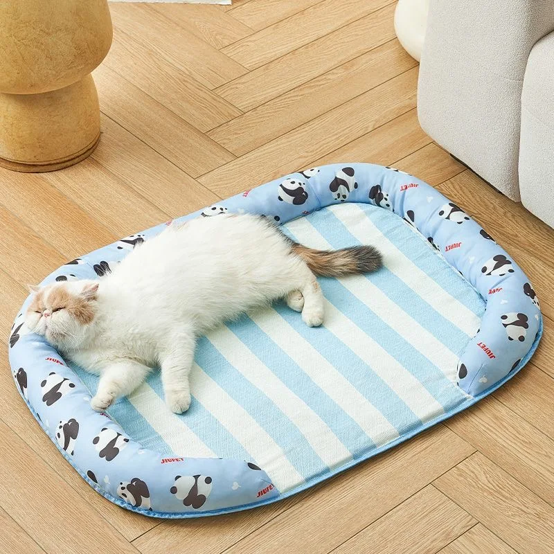 Dog Mat Cooling Summer Pad Mat For Dogs Cat Blanket Sofa Breathable Pet Dog Bed Summer Washable For Small Medium Large Dogs Car_voghion.com