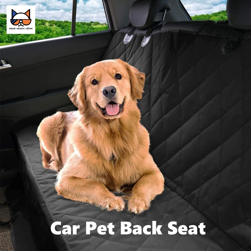Car Pet Back Seat Pet Cover Protector Mat Rear Safety Car Travel