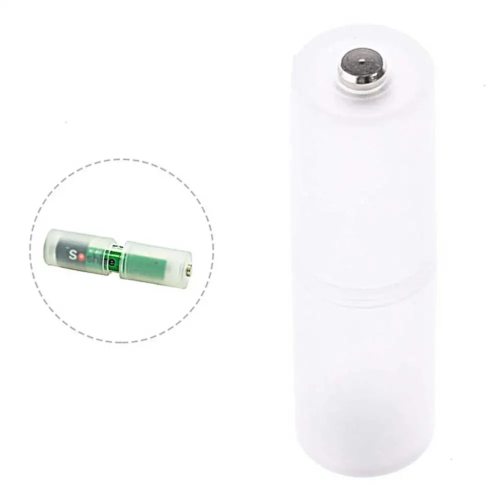 Battery box 4Pcs AAA to AA size cell battery box converter batteries holder plastic case adapter switcher for AAA to AA battery