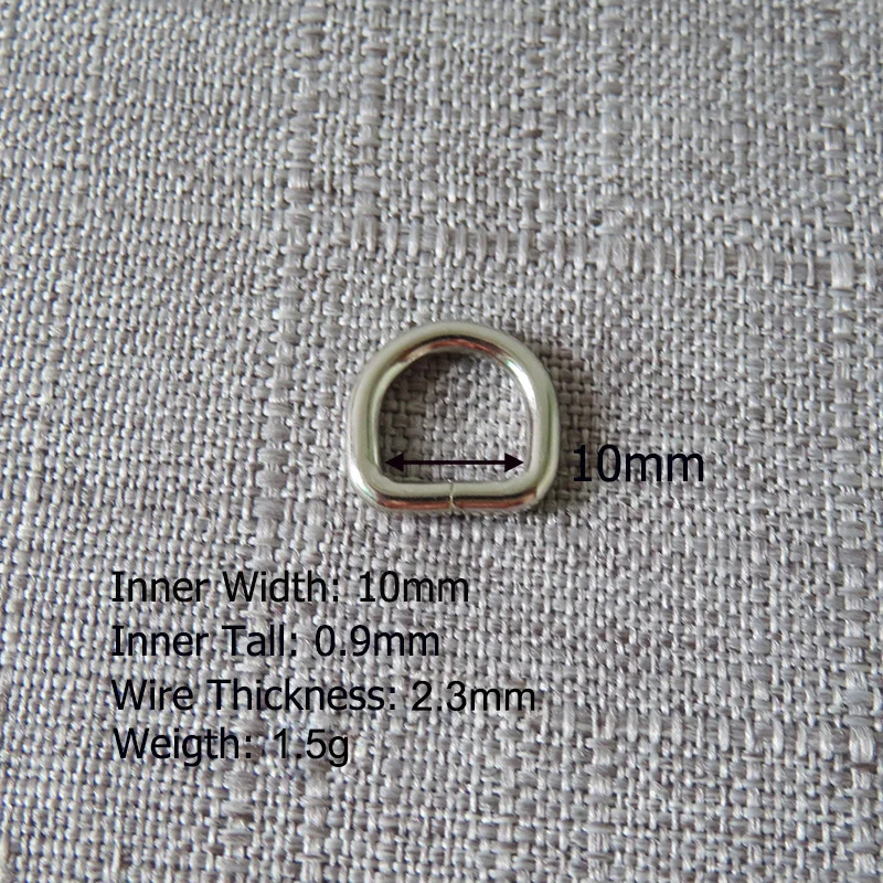 Metal D Ring Buckle D Ring Buckle Metal Ring Buckle Metal Buckle Bag Buckle Metal Bag Buckle Belt Buckle 1Pcs 15mm 20mm 25mm 32mm Metal D Ring Belt Strap Buckle Clasp Bag Dog Collar Harness Leash Backpack Sewing Garment Accessory