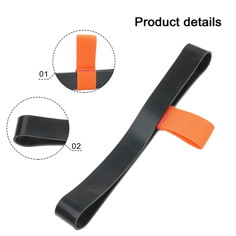 Bande De Retenue Caoutchouc Pour Bouteille De Plongée 6L/12L - Élastique Avec Languette Nylon, Résistante Au Sel Et Températures Extrêmes