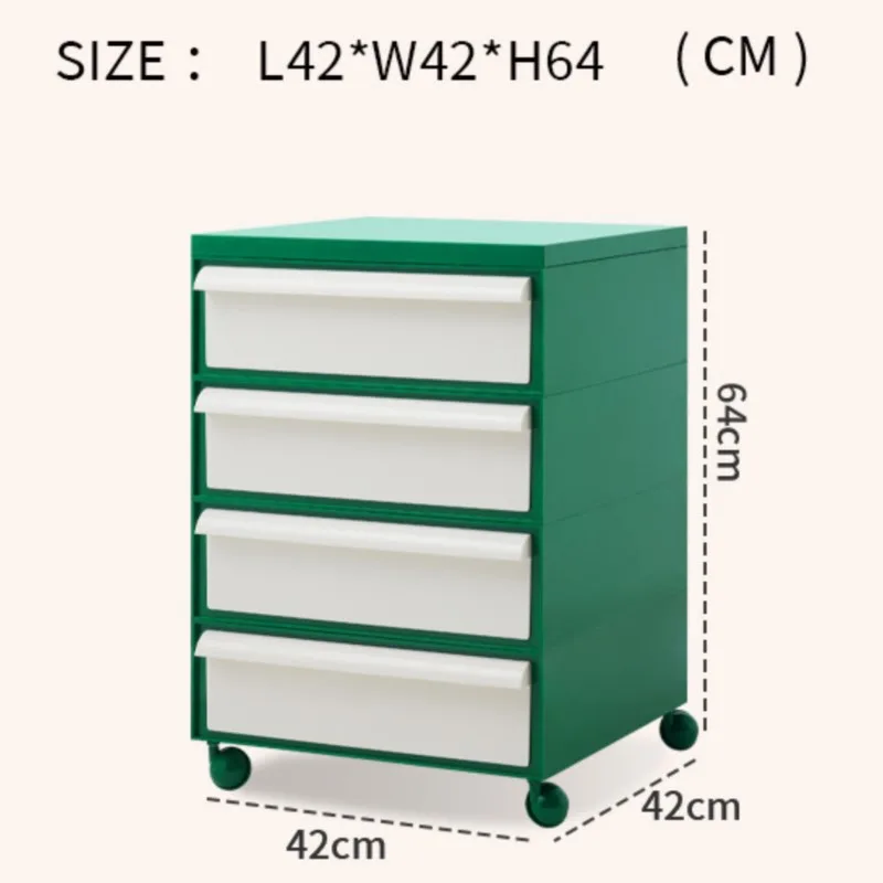 thumbnail image 1 of Gabinete de Panda minimalista moderno y cálido, mesita de noche, gabinete antiguo de estilo Wabi Sabi, gabinete de almacenamiento móvil Ins famoso en Internet, 1 of 4