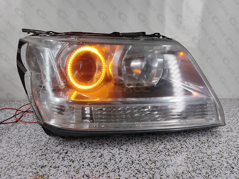 스즈키 그랜드 비타라 JT 2006 2007 2008 2009 2010 2011 2012 2013 울트라 브라이트 DRL 방향지시등 LED 엔젤 아이즈 키트 헤일로 링