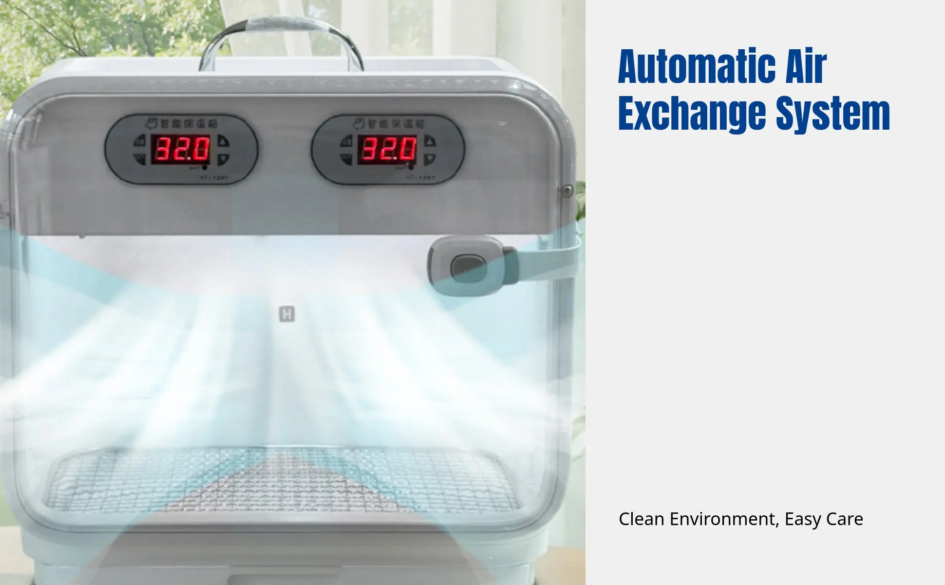 Intelligent Parrot Incubator, Warm Air Brooder, Constant Temperature, Spacious, Quiet, Automatic Ventilation for Young Birds Intelligent Parrot Incubator, Warm Air Brooder, Constant Temperature, Spacious, Quiet, Automatic Ventilation for Young Birds