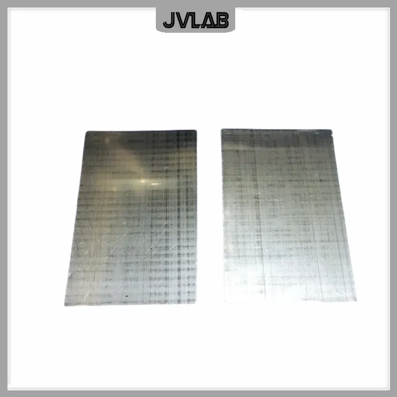 

Hall Groove Electroplating Stainless Steel Cathode Plate 100*65*0.2mm Special For Hull Cell Testing Experiment cathode 10 / PK