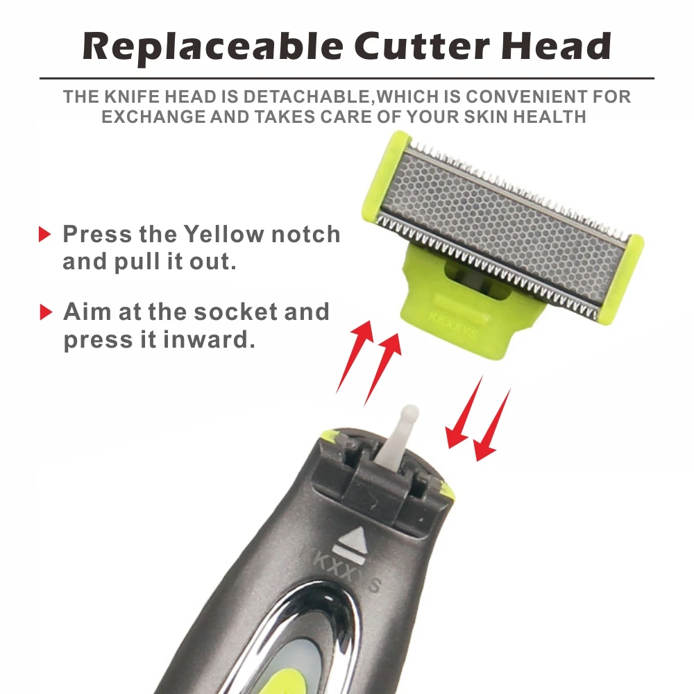 Electric Shaver 3-in-1 Rechargeable