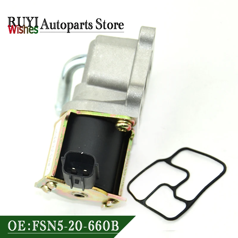 Pneumatic Air Valve FSN5-20-660B FSN520660B New Idle Air Control Valve E9T06871 For Mazda 626 Protege ES DX LX 5 1999-2003