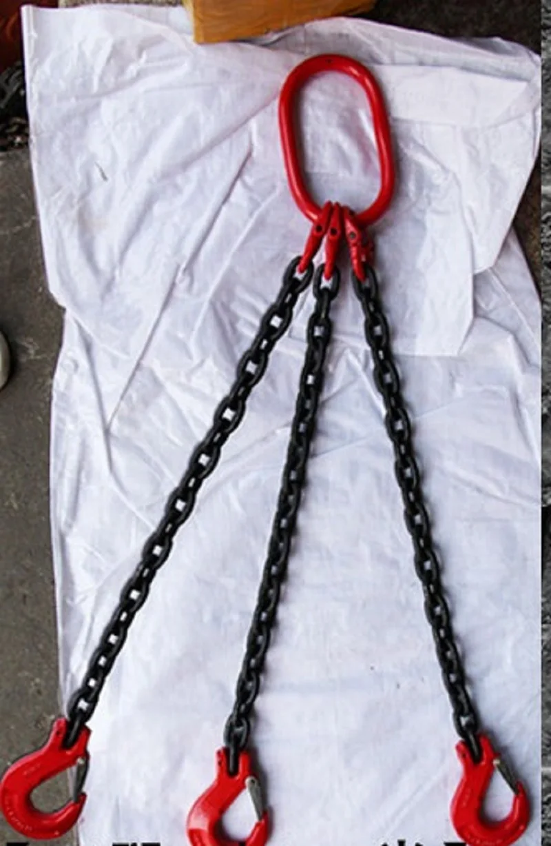 1Ton-5Tonx 0,5-1M zwei beine 2-klaue kette heber für trommel heber klemme eimer barrel öl tank kann kette sling – Detail 10