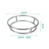 Rotundity Pot Storage Rack New Bold Stainless Steel Cauldron Bilayer Anti Scald Rack Kitchen 6