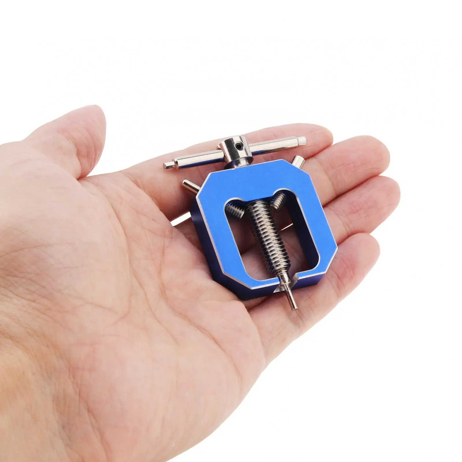 2 Stück RC Motor Getriebeabzieher Universal Motor Ritzel Zahnradabzieher Entferner für Fahrzeugmodell / Kleiner Motor mit blauen Zahnradabzieher – Detail 12