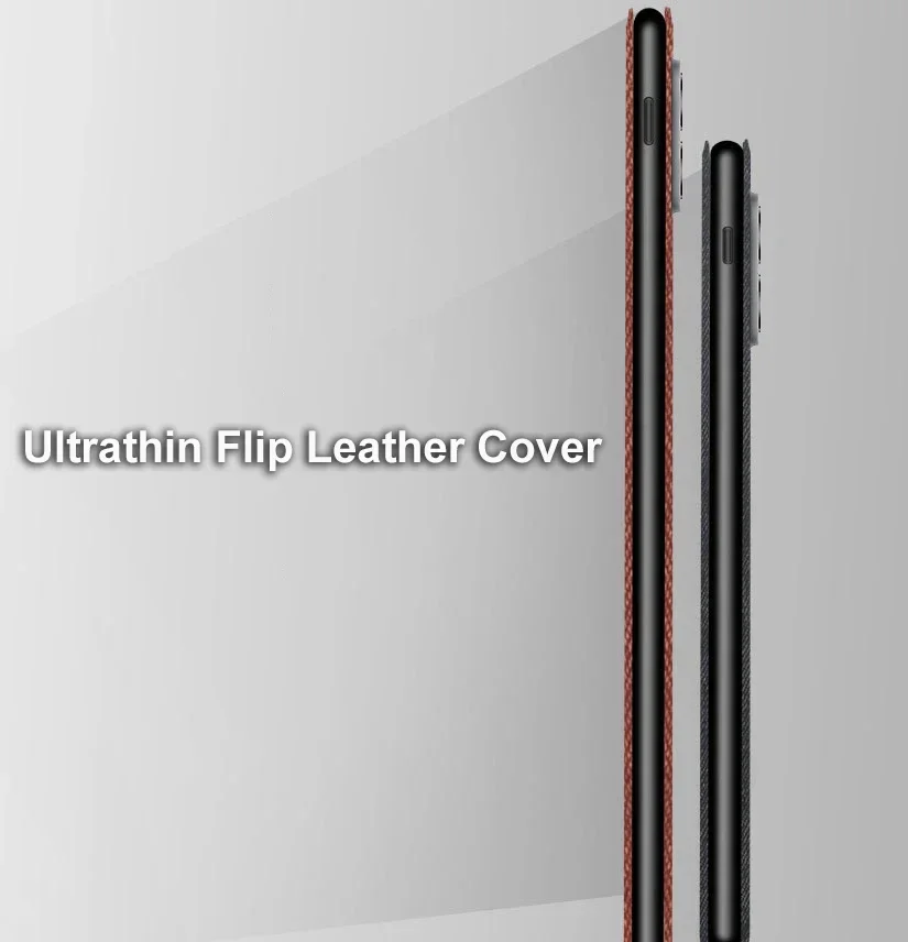 Premium Leather Folding Stand Tablet Case with Deer Head Design