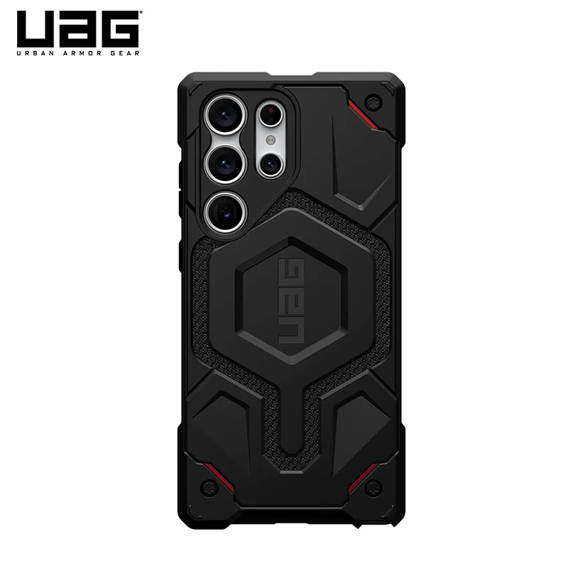 Uag Monarch Pro Kevlar Custodia Antiurto Magsafe Per Samsung Galaxy S23 Ultra Plus Magnete Dropproof Cover Magnetica Originale Per Telefono