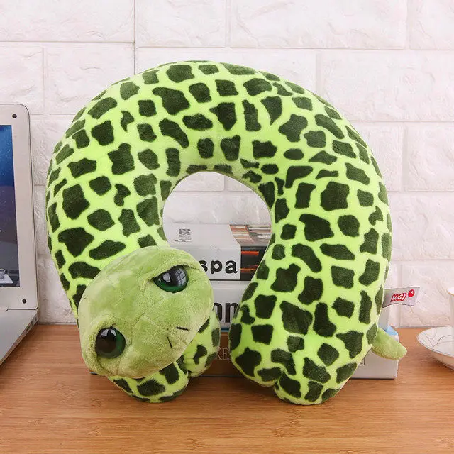 Cute Cartoon Animal Shape U-shaped Pillow Cervical Pillow Adult Baby Travel Neck Pillow Nap Office Car Sleeping Pad