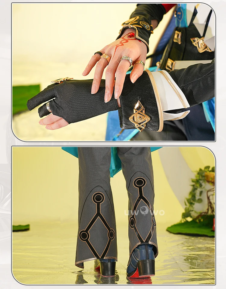 Anaxa Cosplay Kostüm Honkai: Star Rail Anaxa Male Halloween Costume 16