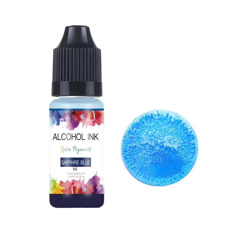 Vibrant UV Resin Pigment Dye for Epoxy Crafts & Jewelry Making