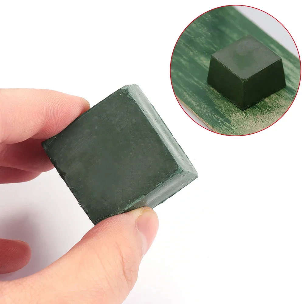 1PC Kitchen Oxide Paste Tool Grindstone Knife Stone Green Polishing Wax