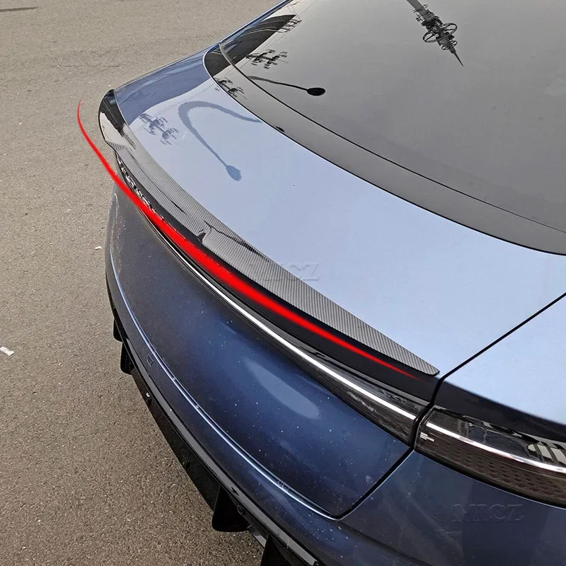 For BYD Atto 4 Seal EV Car Rear Spoilers Tail Wind Wing Trim Moulding Protector Decoration Accessories Sticker