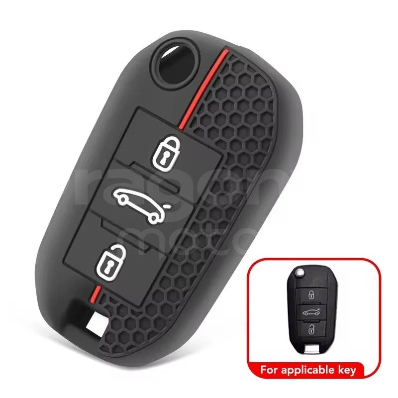 Silicone Car Key Cover Case - Durable & Stylish Protection