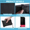 Privacy Curtain For Dance Bag Suitcase Portable Changing Room Black Three Sides Privacy Curtain With Functional Pocket 6