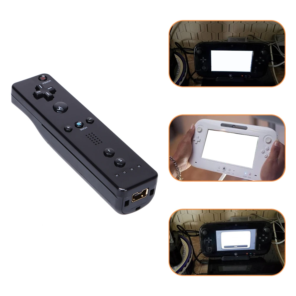 Black Remote Controller Gamepad for Nintendo Wii Wii U Console
