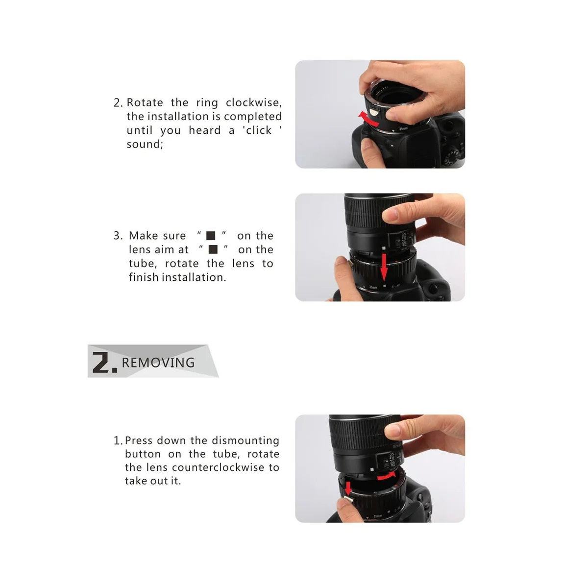 

Кольцо-удлинитель для камеры Nikon D90 D3000 D3100 D3200 D5000 D5100 D5200 D7000 D7100