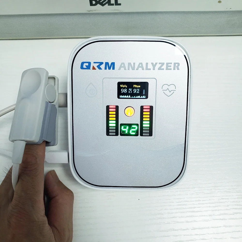 Health Analyzer Body Health Analyzer Quantum Resonance Magnetic Analyzer Set Hand Touch Quantum Body Analyzer With 53 Reports Sub-health Test New Generation QA-36S