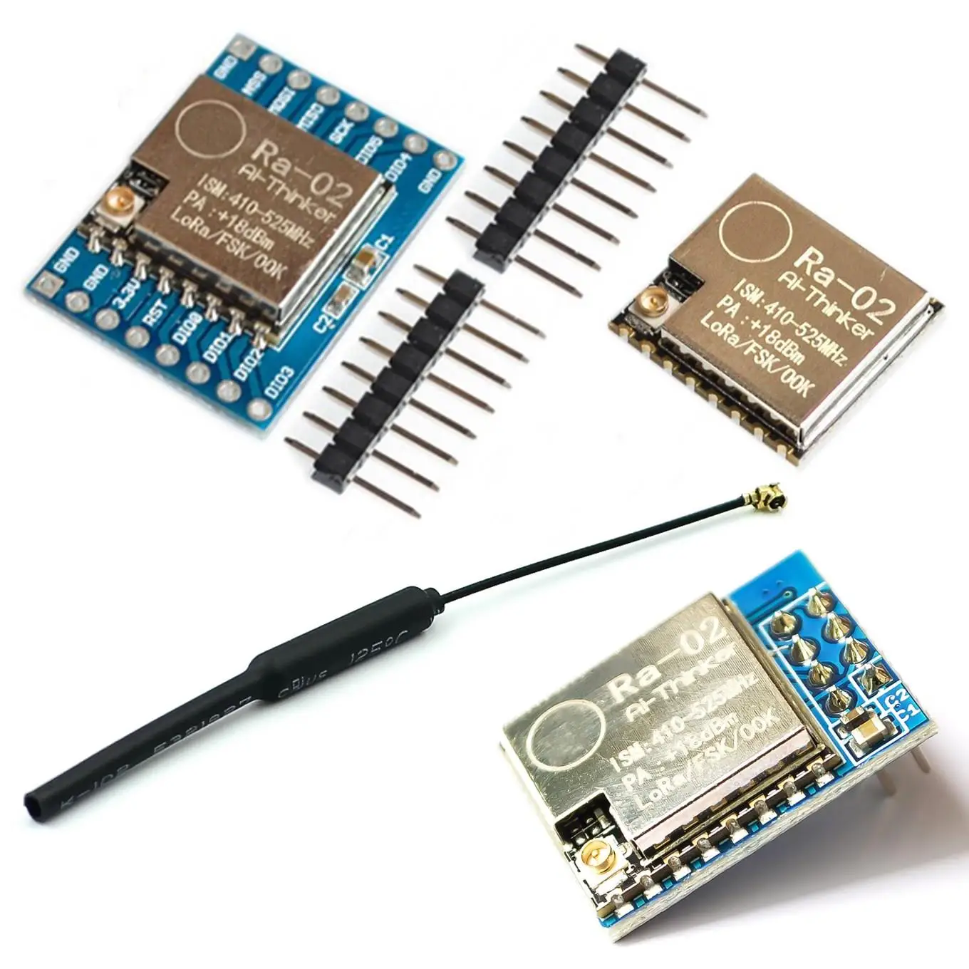 433MHz sx1278 Lora-Modul 433m 10km Ra-02 drahtlose Übertragungs karte 2,4g IPX-Antenne für Smart Home