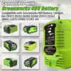 Mini Charger for Greenworks 40V Battery MAX 40V Battery 29462, 29472 and for Greenworks Other 40V Battery US Plug 3