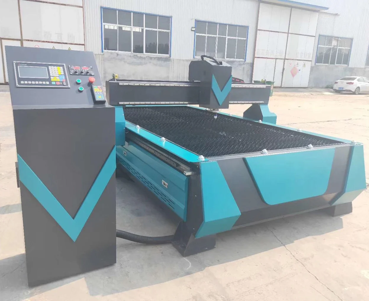 Factory supply carbon steel cnc plasma cutting machine stainless air pipe cutter machine with rotary/metal sheet cnc cutter 6