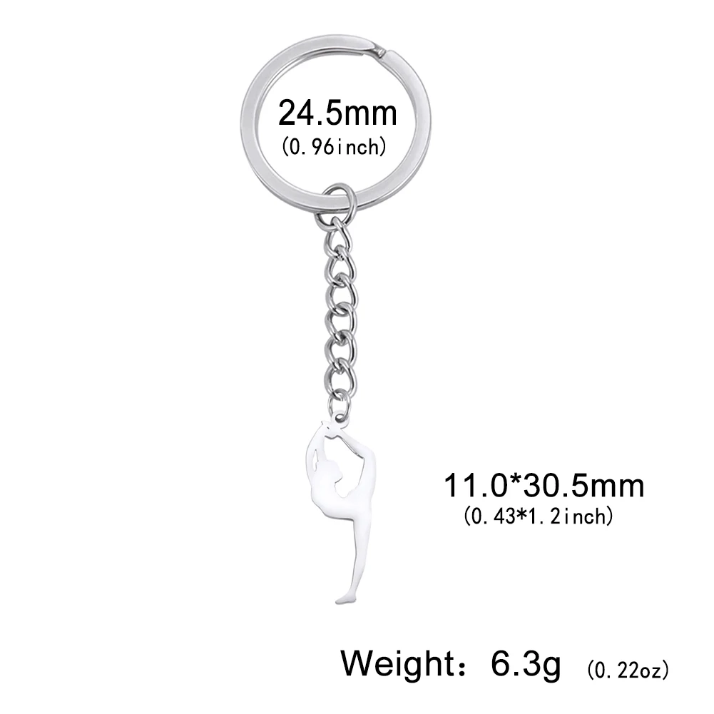 Regalo per Ginnasta per Ragazze Collana per Ginnasta Argento 925 Flipping Catena per Ginnasta Ginnastica per Ragazze Gioielli alla moda Sport Ballerina Ciondolo per Ginnastica per Regali da Donna