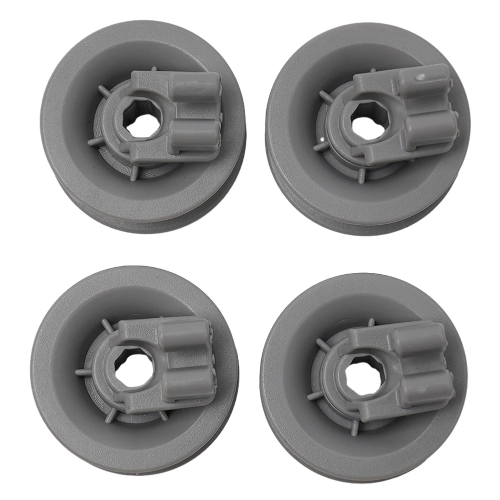 Description Picture 5 of item4pcs Basket Roll Resistant Upper Basket Wheels For Dishwasher Top Basket For Bosch For Siemens 611666 For Neff For Dishwashers